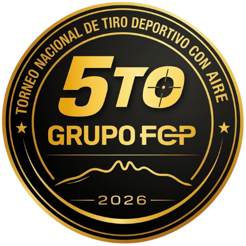 Escudo Oficial 5to Torneo Nacional de Tiro Deportivo con Aire